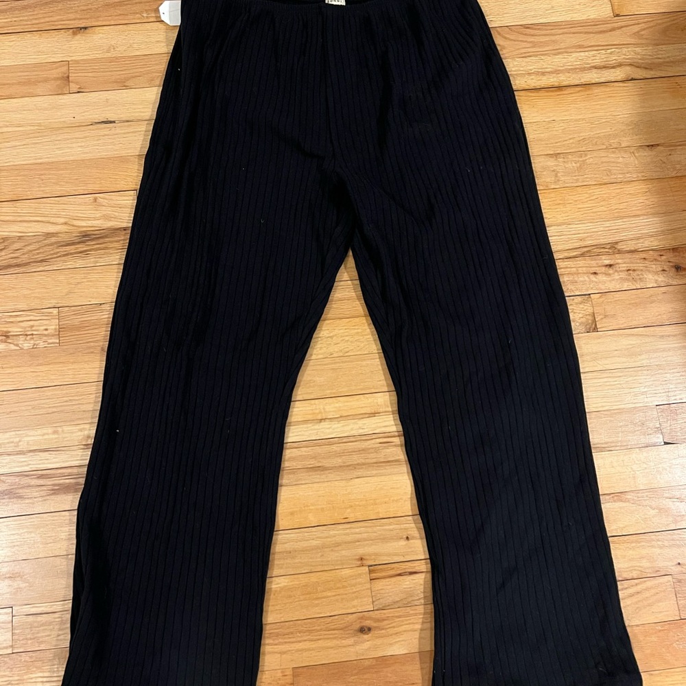 DONNI. The Sweater Rib Simple Pant